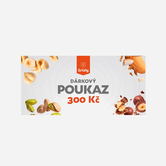 Dárkový elektronický poukaz 300 Kč